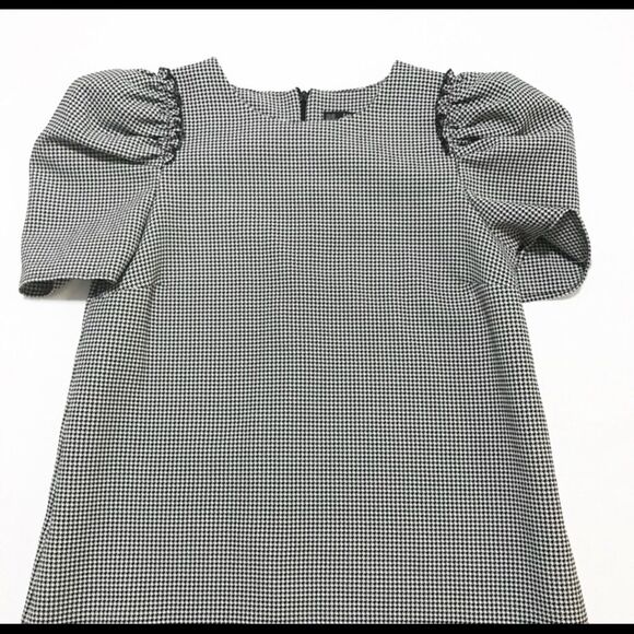 Zara B/W Houndstooth Dress - Picture 3 of 5